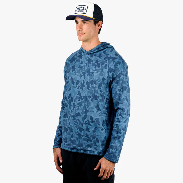 AFTCO COASTAL LAYER CAMO HOODIE