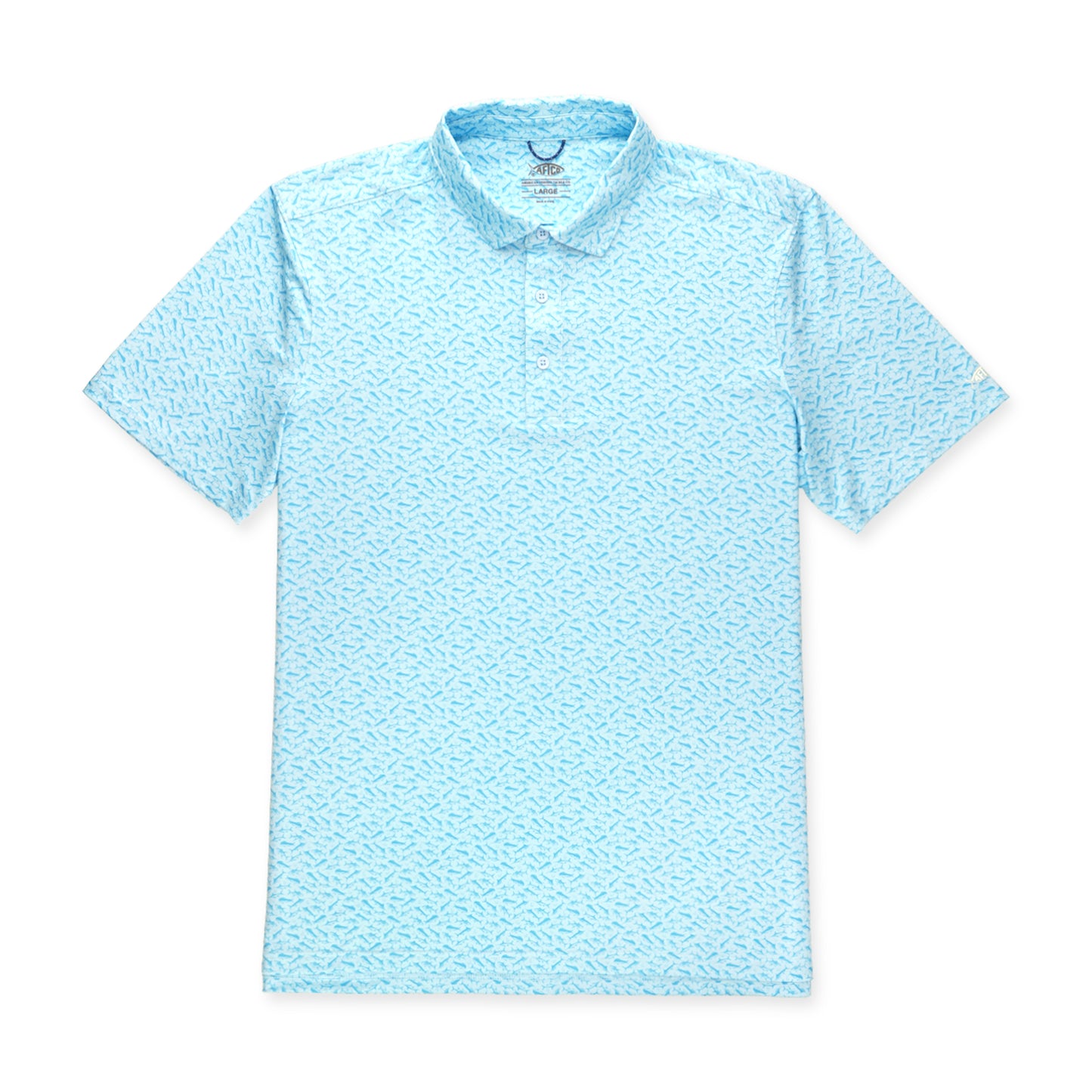 AFTCO CYPRESS PRINTED POLO