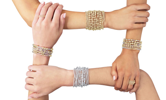 ENEWTON MIXED METAL BRACELETS