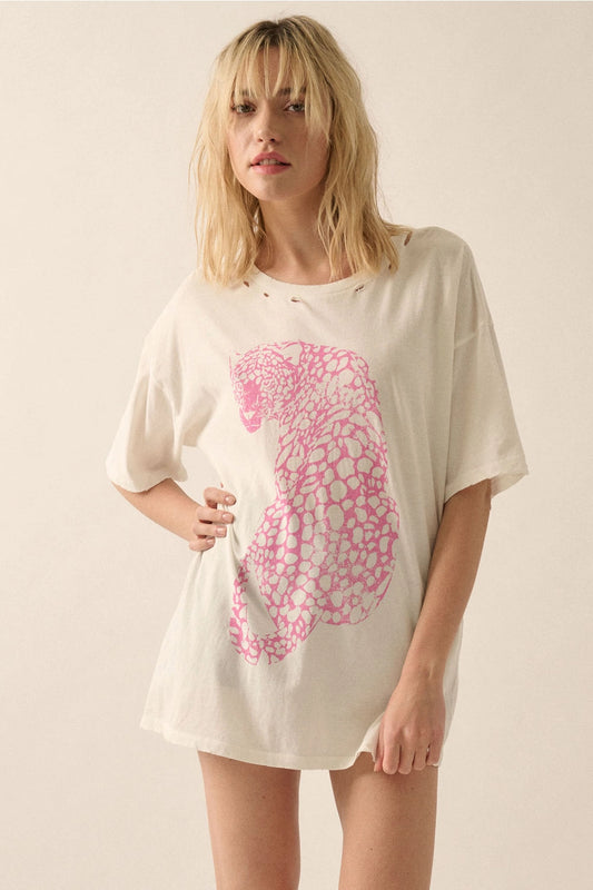 PINK CHEETAH T-SHIRT