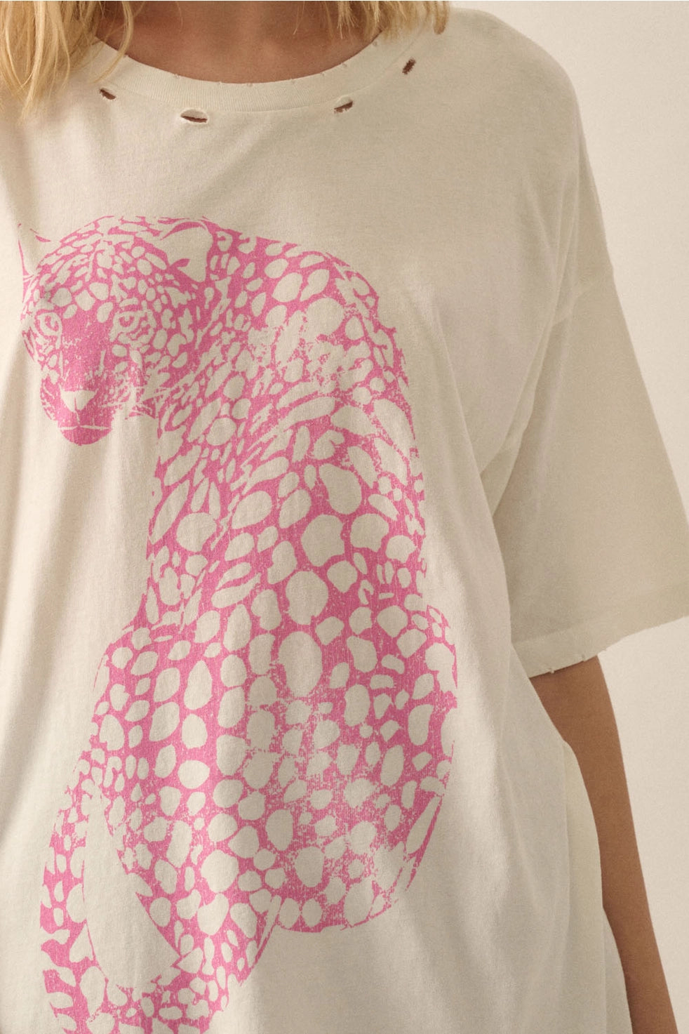 PINK CHEETAH T-SHIRT
