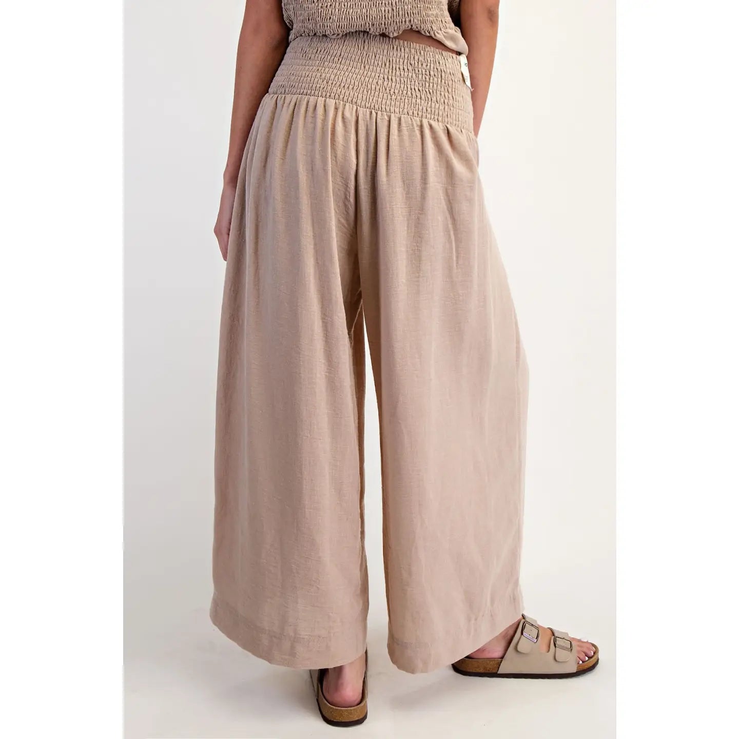 RACHEL WIDE LEG CROP PANTS