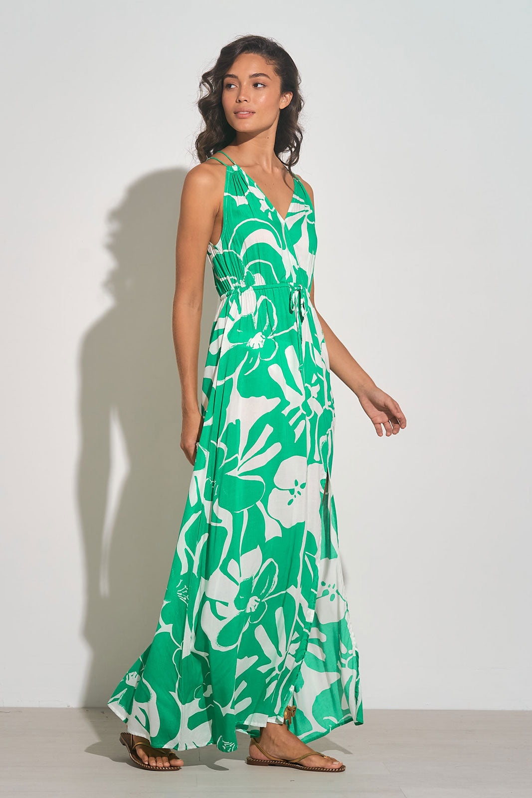HIBISCUS MAXI DRESS