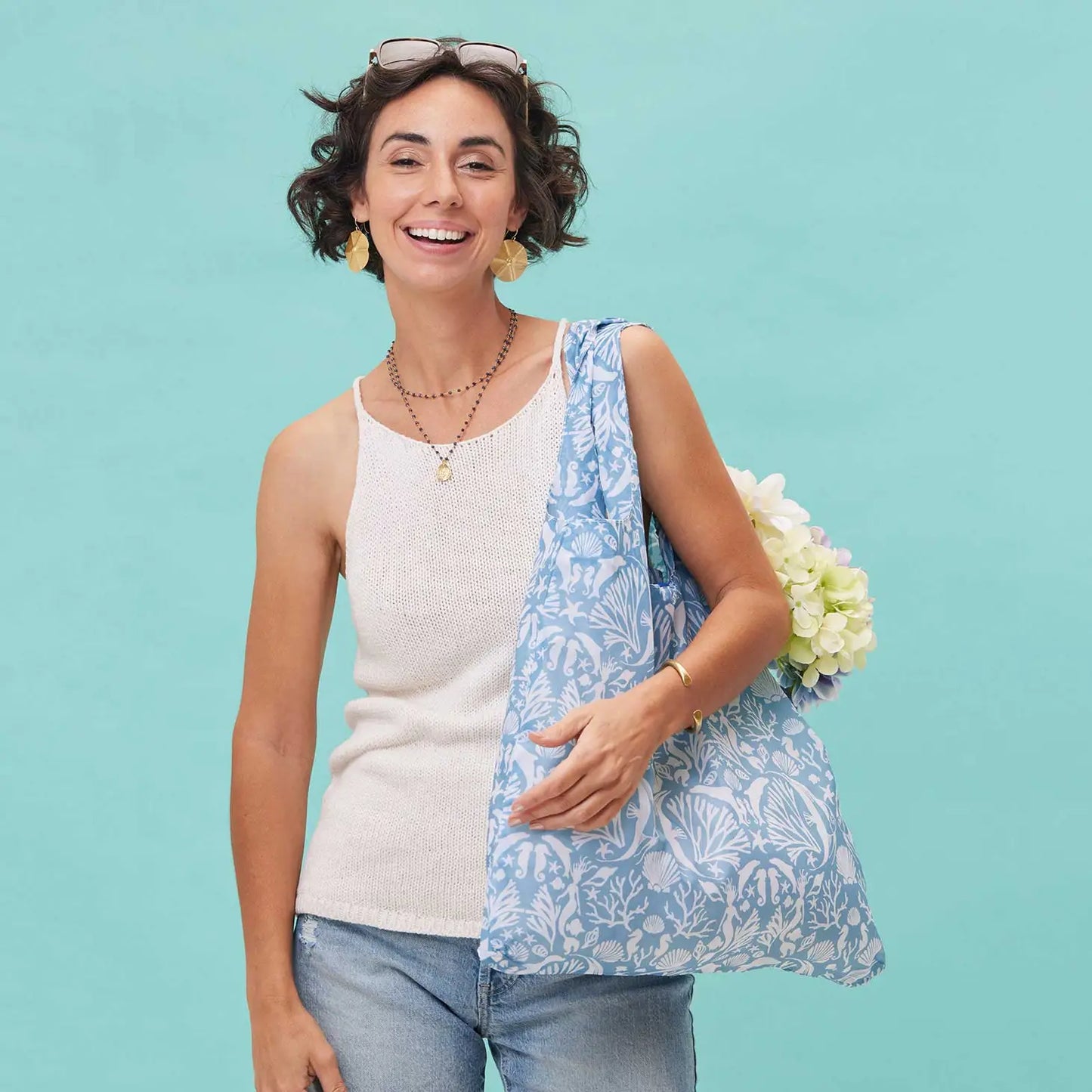 REUSABLE SHOPPER TOTES