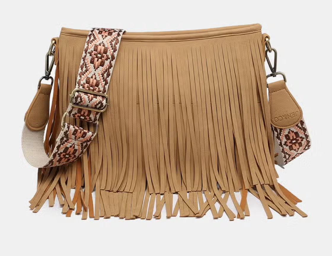 CROSSBODY PURSES AND GUITAR STRAPS