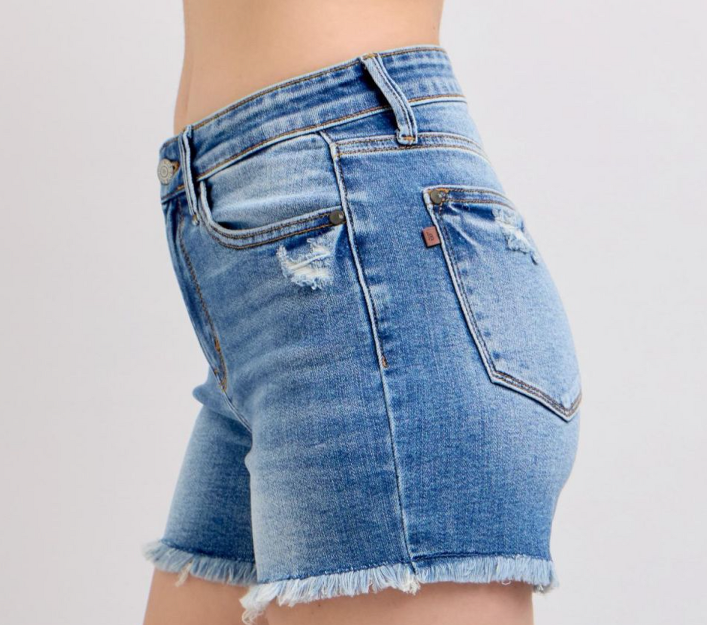 JUDY BLUE VINTAGE WASH SHORTS