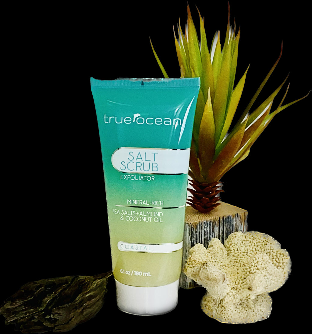 TRUE OCEAN: SALT SCRUB - EXFOLIATOR AND MOISTURIZER