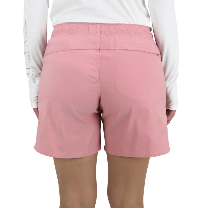 AFTCO WOMEN'S SIRENA HYBRID TECH SHORTS