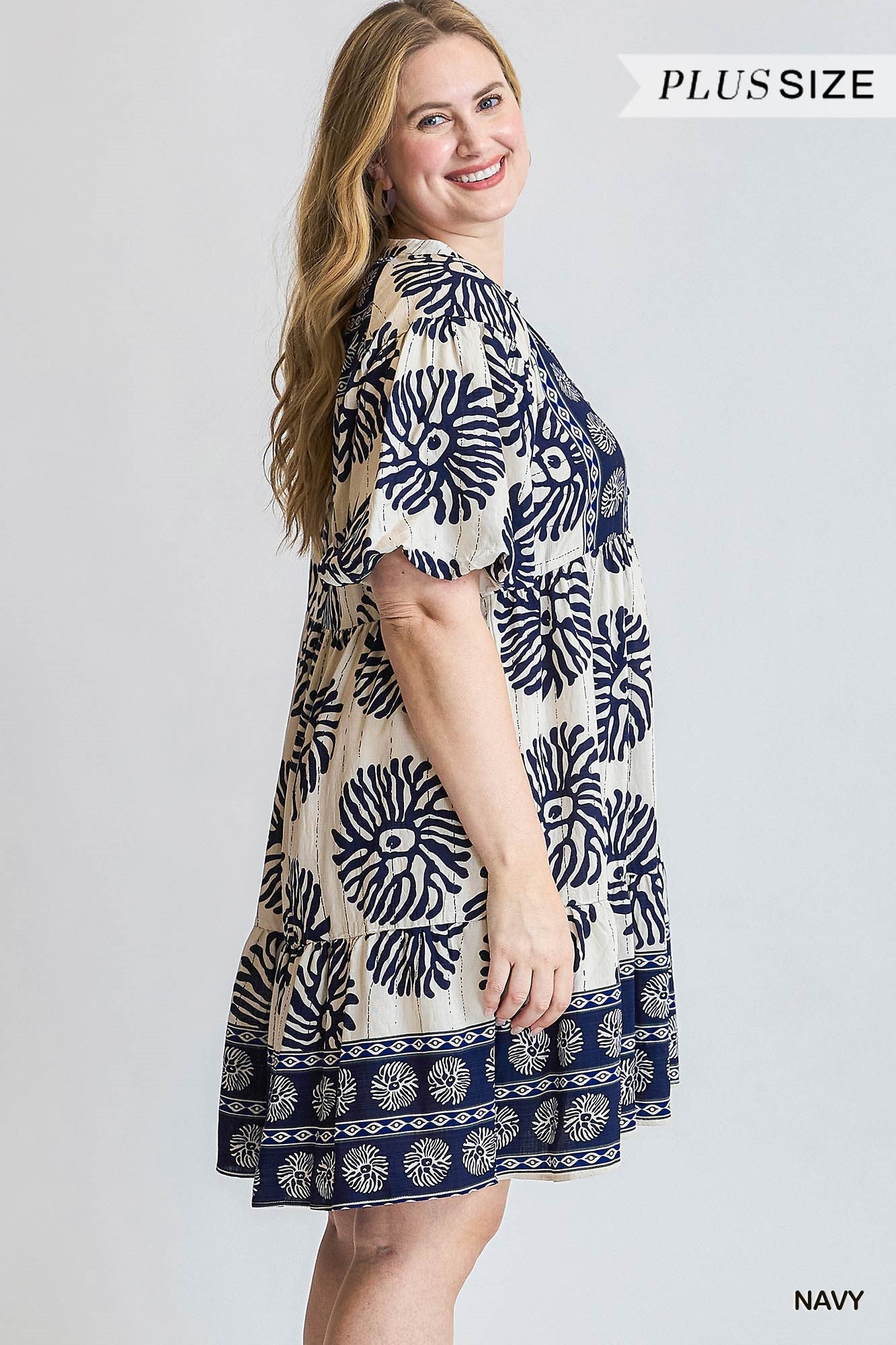 EVELYN BOHO BREEZE PRINTED DRESS