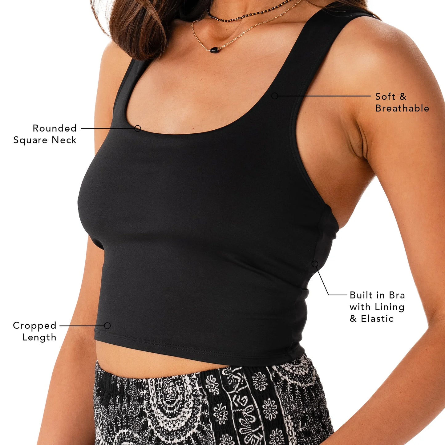 VINYASA V-BACK TANK