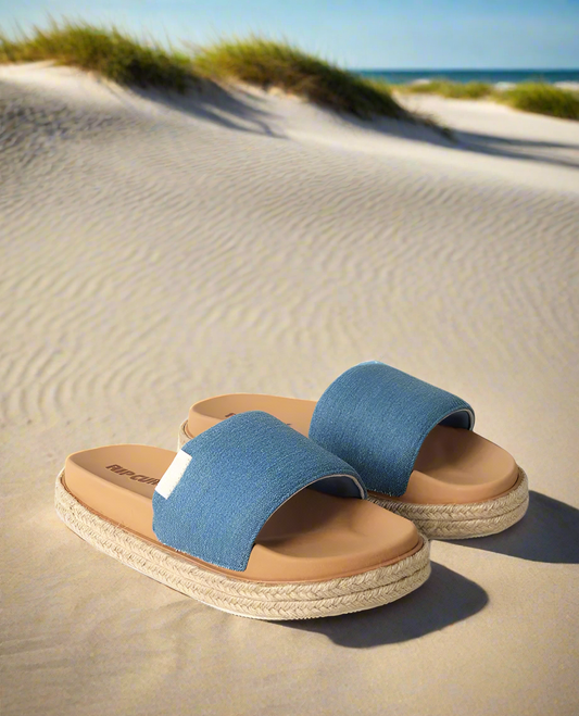 RIP CURL PREMIUM SURF BLOOM ESPADRILLE SLIDES