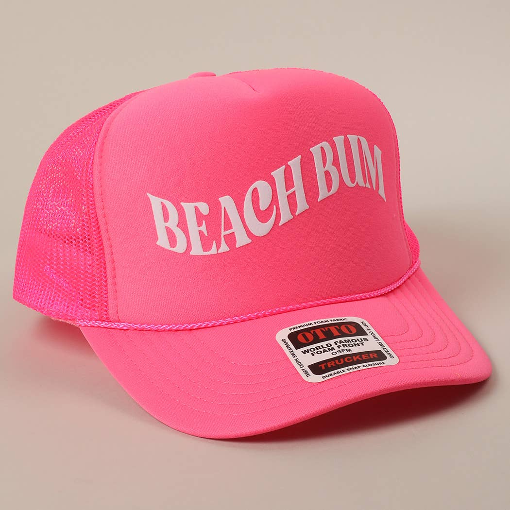 BEACH BUM TRUCKER HAT