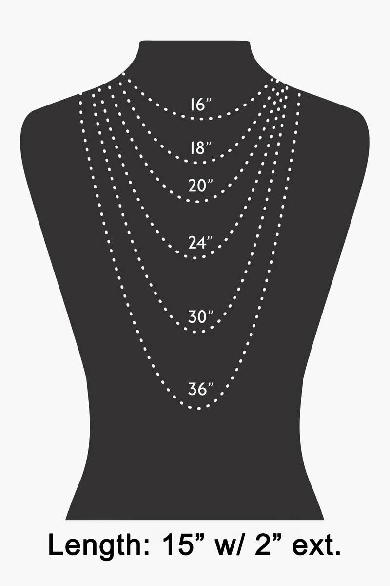 BEZEL OVAL PENDANT TENNIS CHAIN NECKLACE