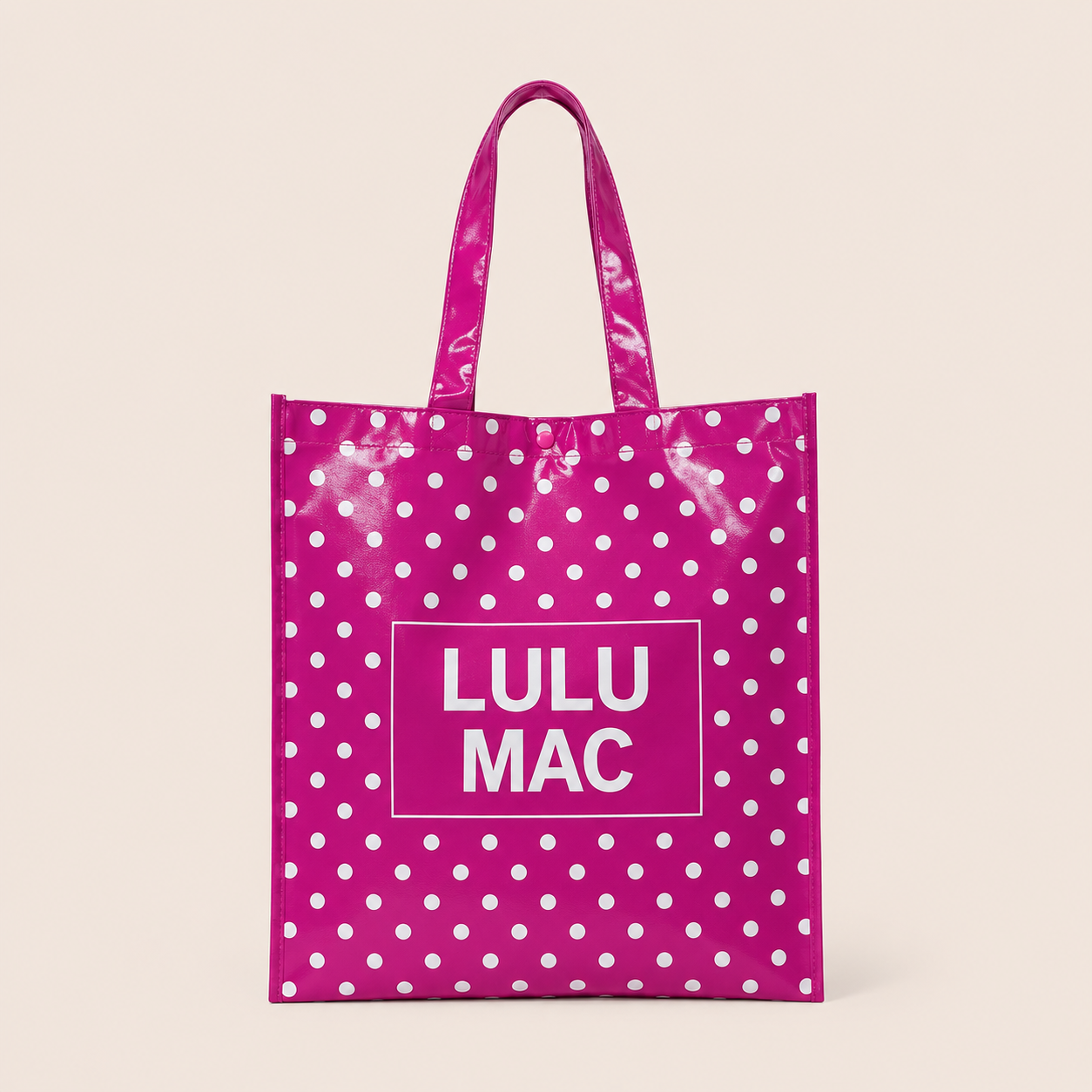 LULU MAC REUSABLE POLKA DOT TOTES