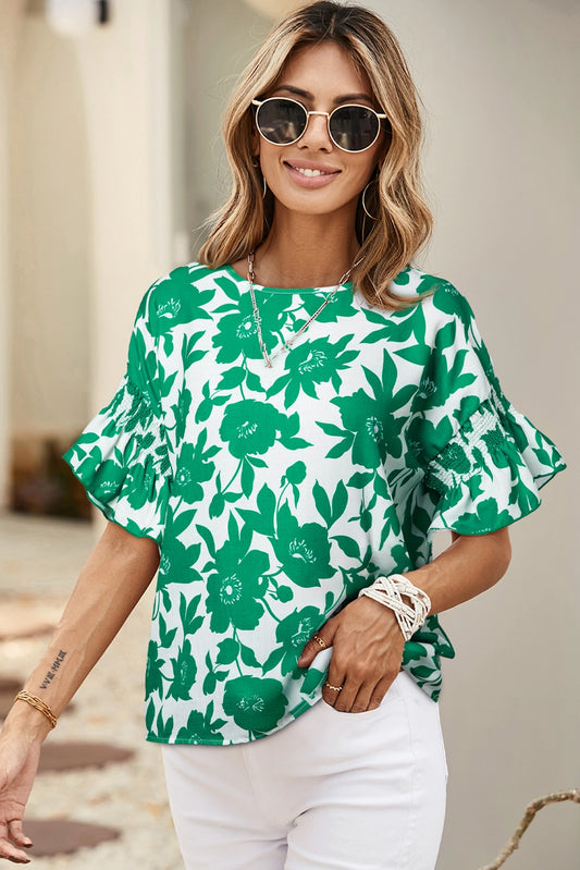 ANDREA FLORAL TOP