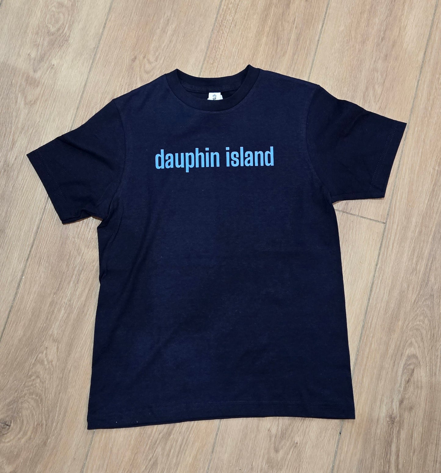 YOUTH DAUPHIN ISLAND BLOCK PRINT T-SHIRT