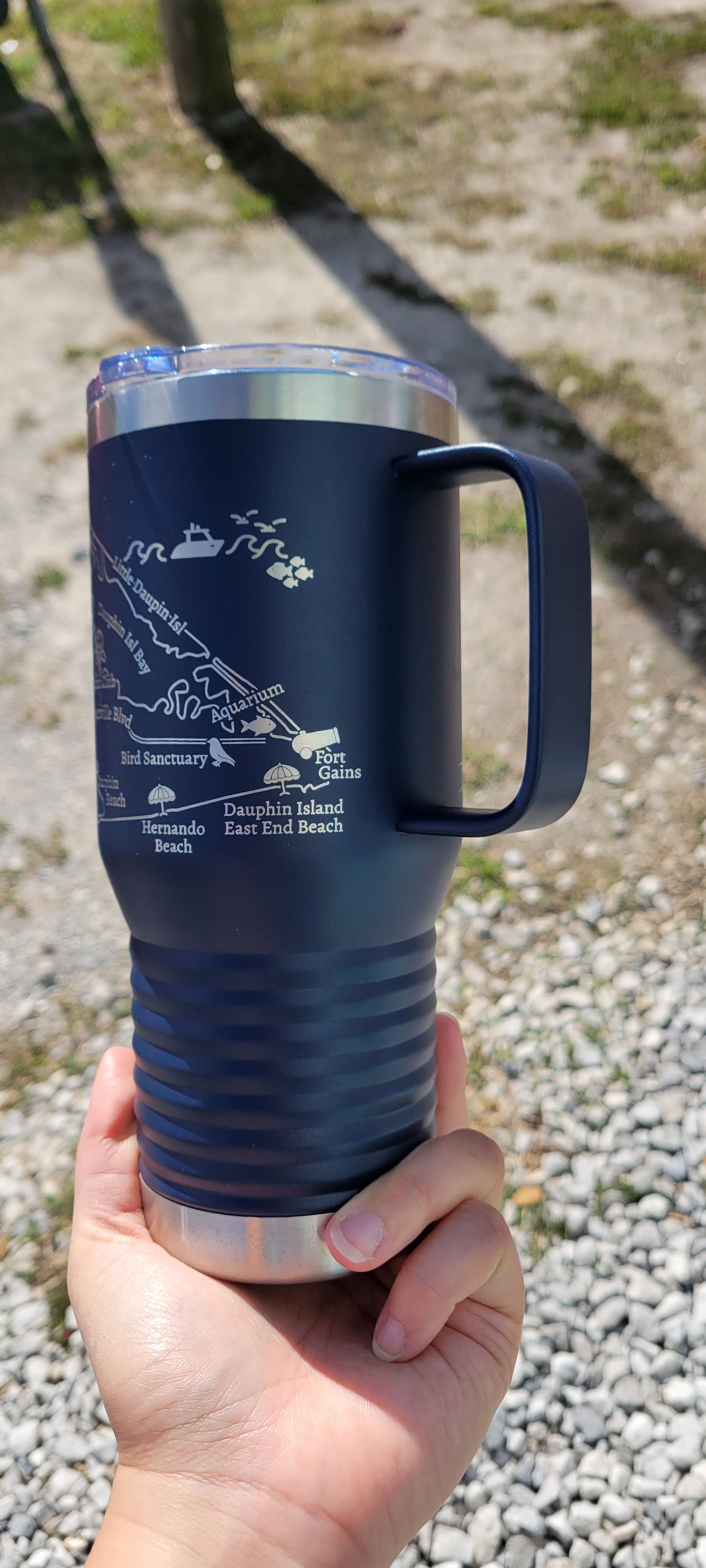 DI SUNNY MAP TRAVEL MUG