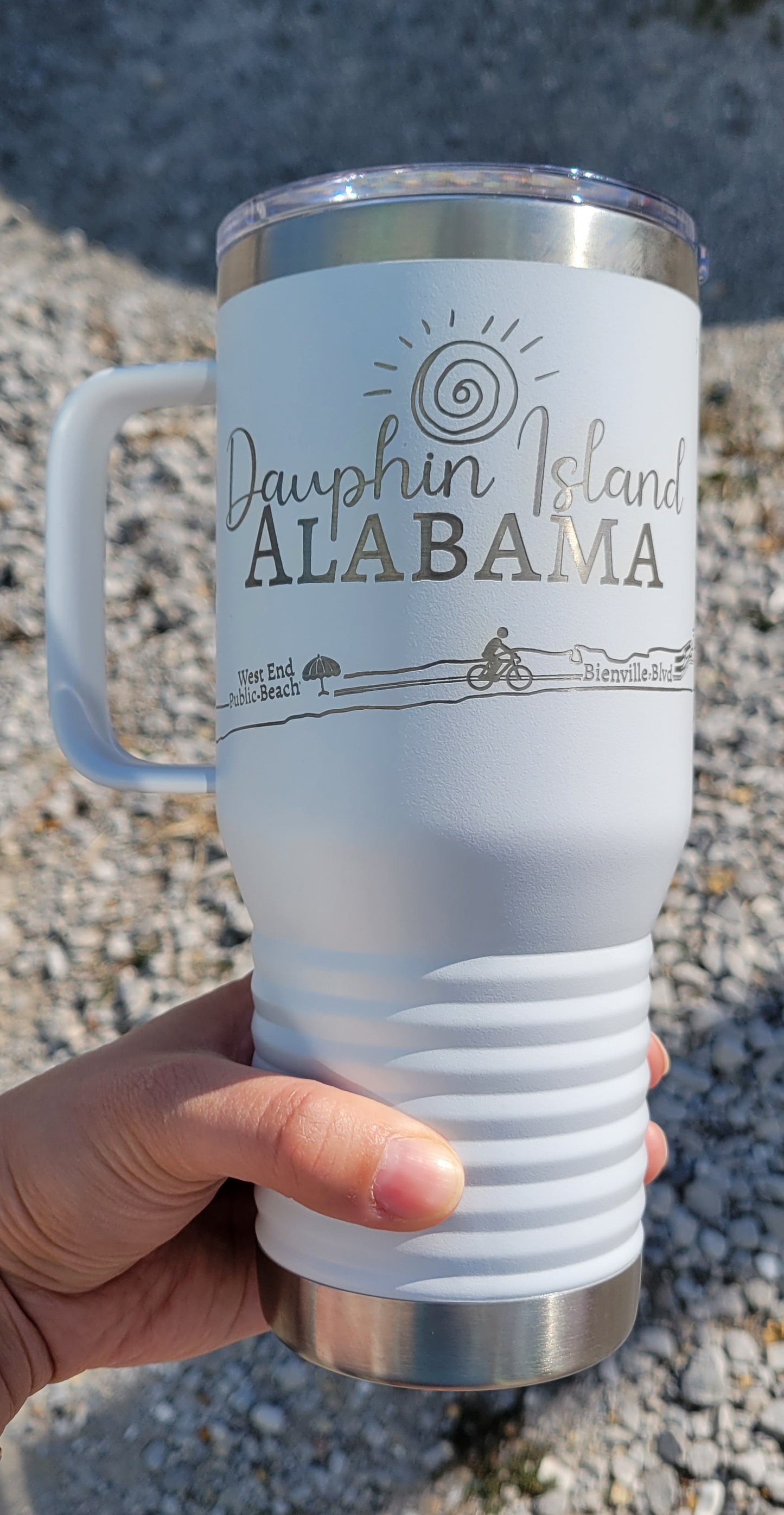 DI SUNNY MAP TRAVEL MUG