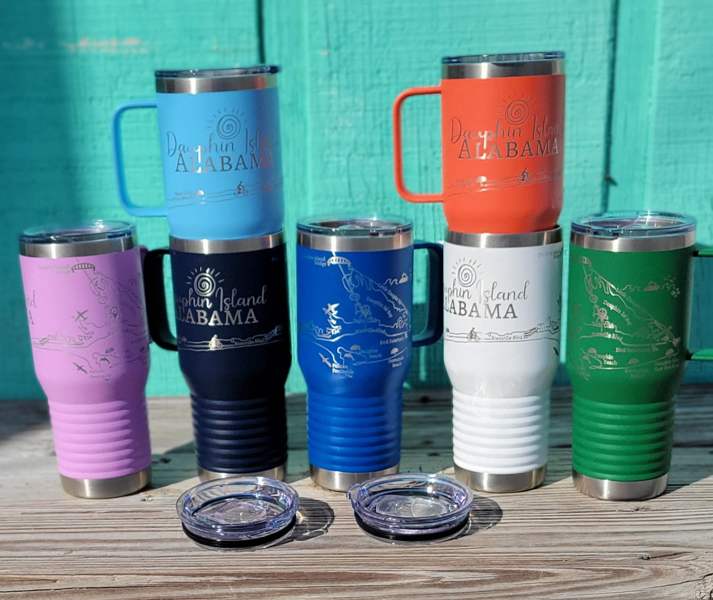 DI SUNNY MAP TRAVEL MUG