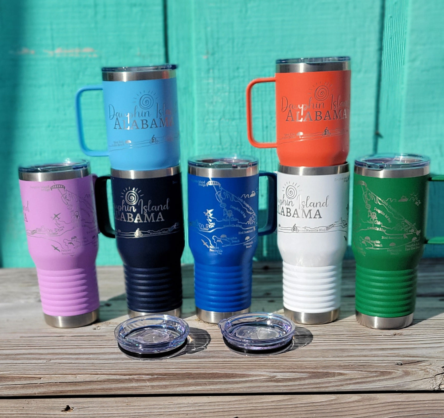 DI SUNNY MAP TRAVEL MUG