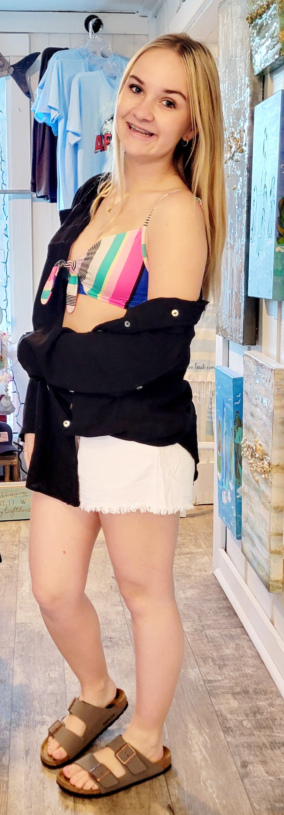 CABANA OVERSIZED SHIRT DRESS