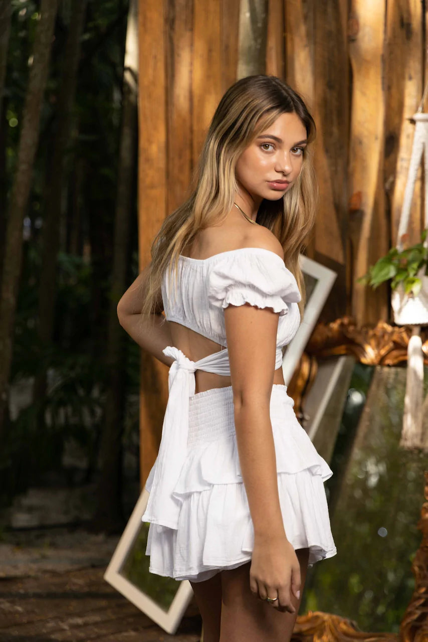 LOLA RUFFLE SKORT