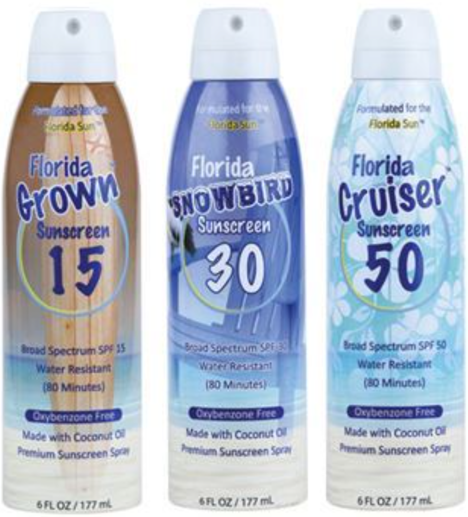 SUNSCREEN SPF 15, 30, 50