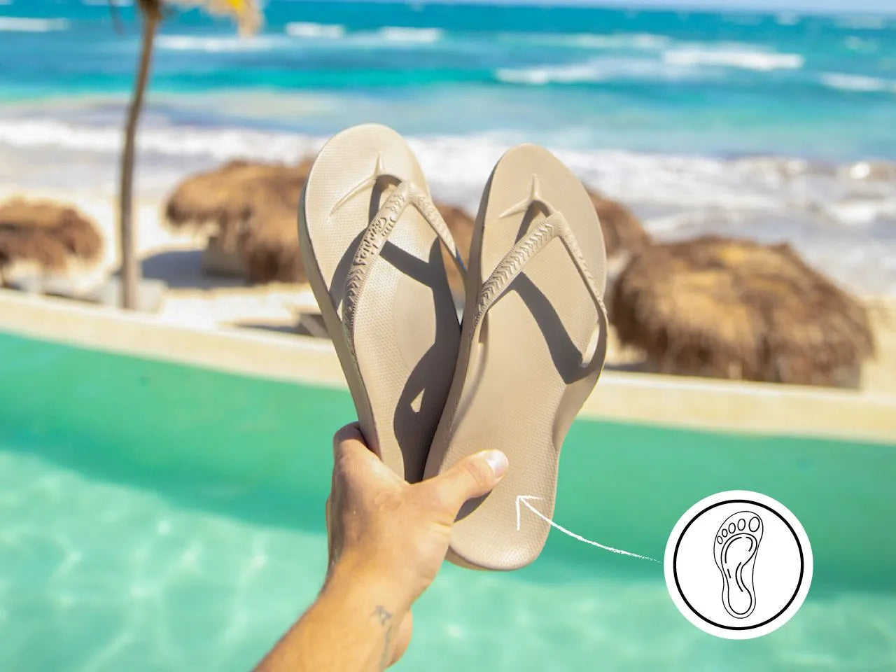 ARCHIES FLIP FLOPS