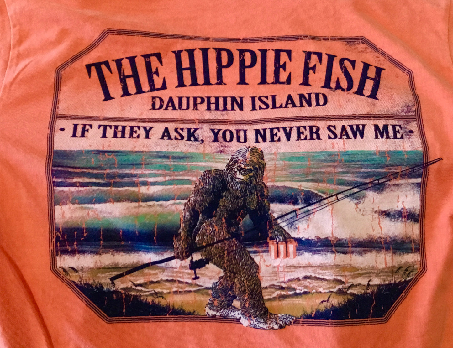 SASQUATCH FISHING LS T-SHIRT