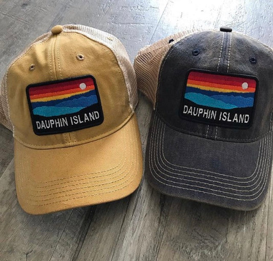 DI HORIZON NAVY TRUCKER HAT