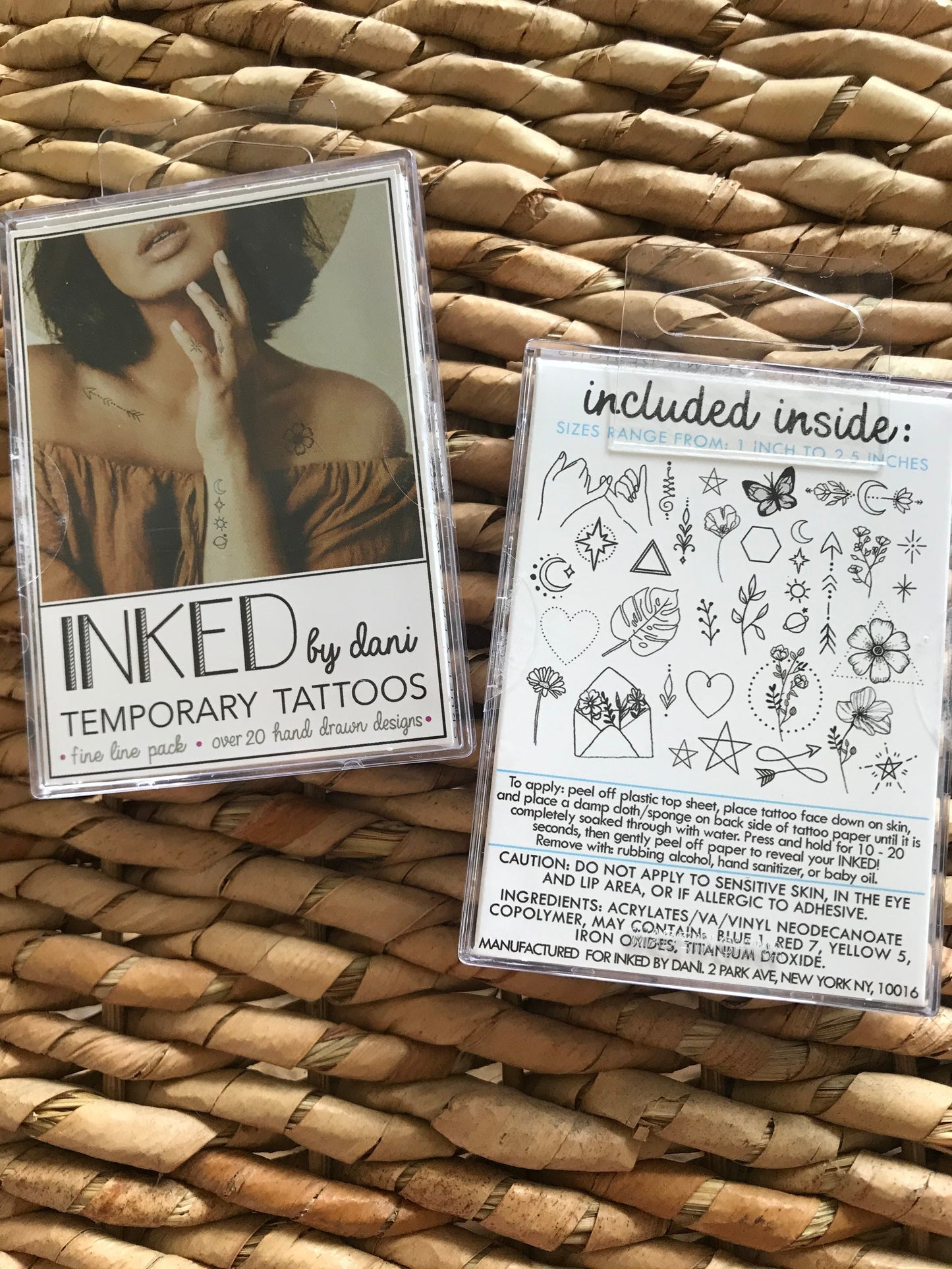 DANI TEMPORARY TATTOOS