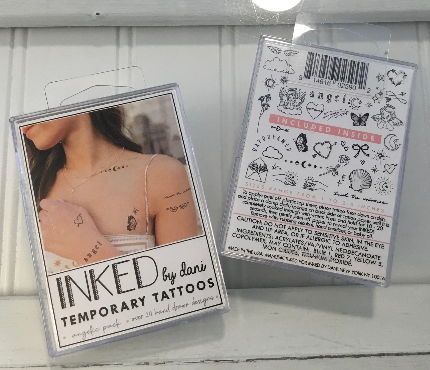 DANI TEMPORARY TATTOOS