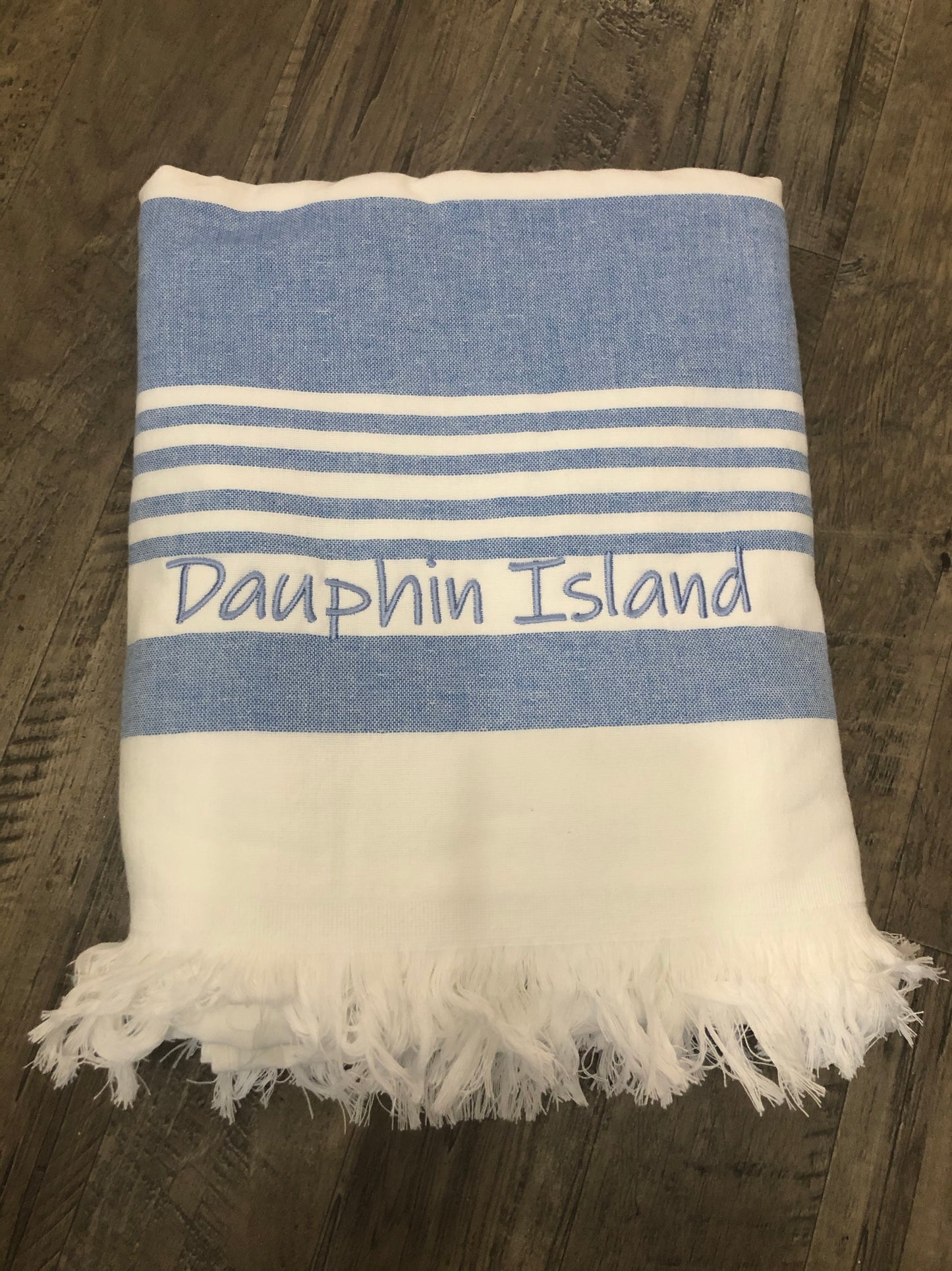 DAUPHIN ISLAND STRIPED TOWELS