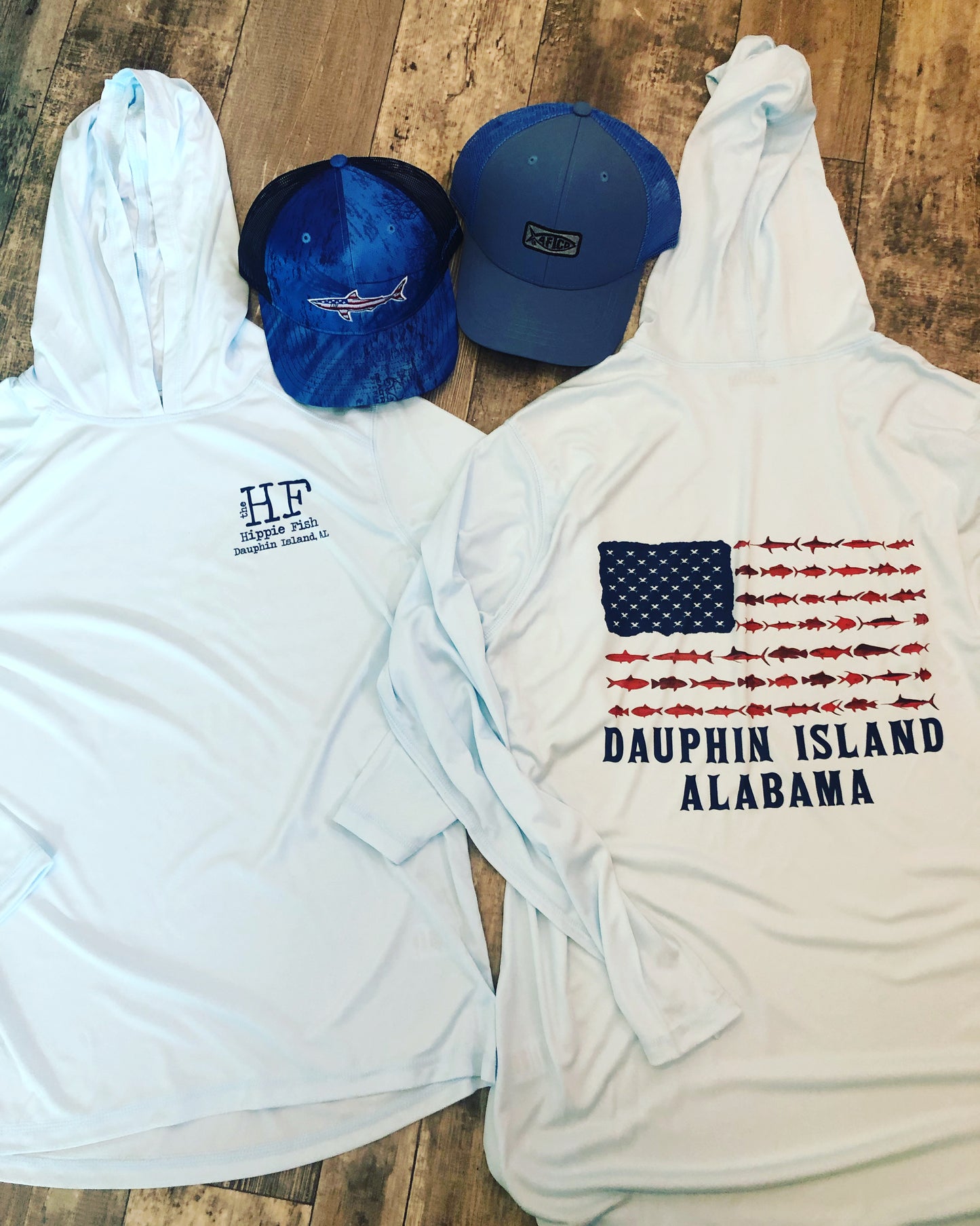 USA FISH FLAG DRIFIT