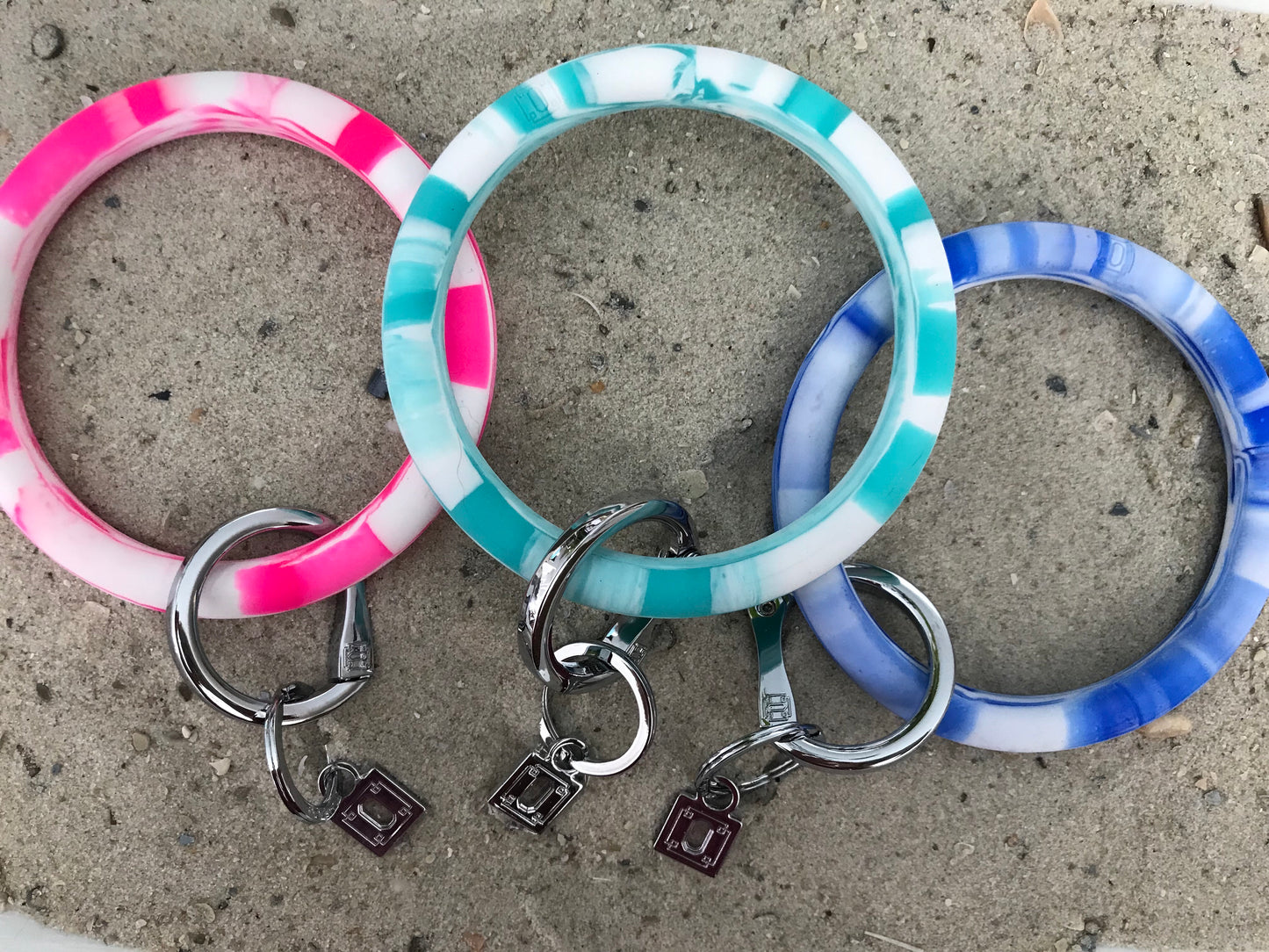 O VENTURE KEY RINGS SILICONE