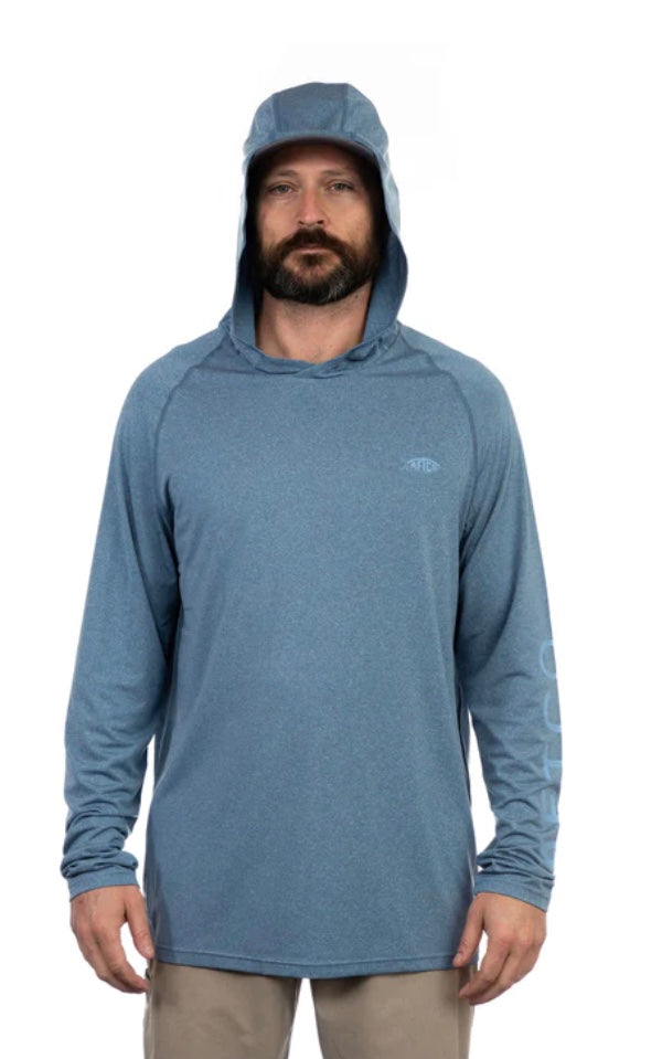 AFTCO DRI-FIT SAMURAI HOODIE SHIRT