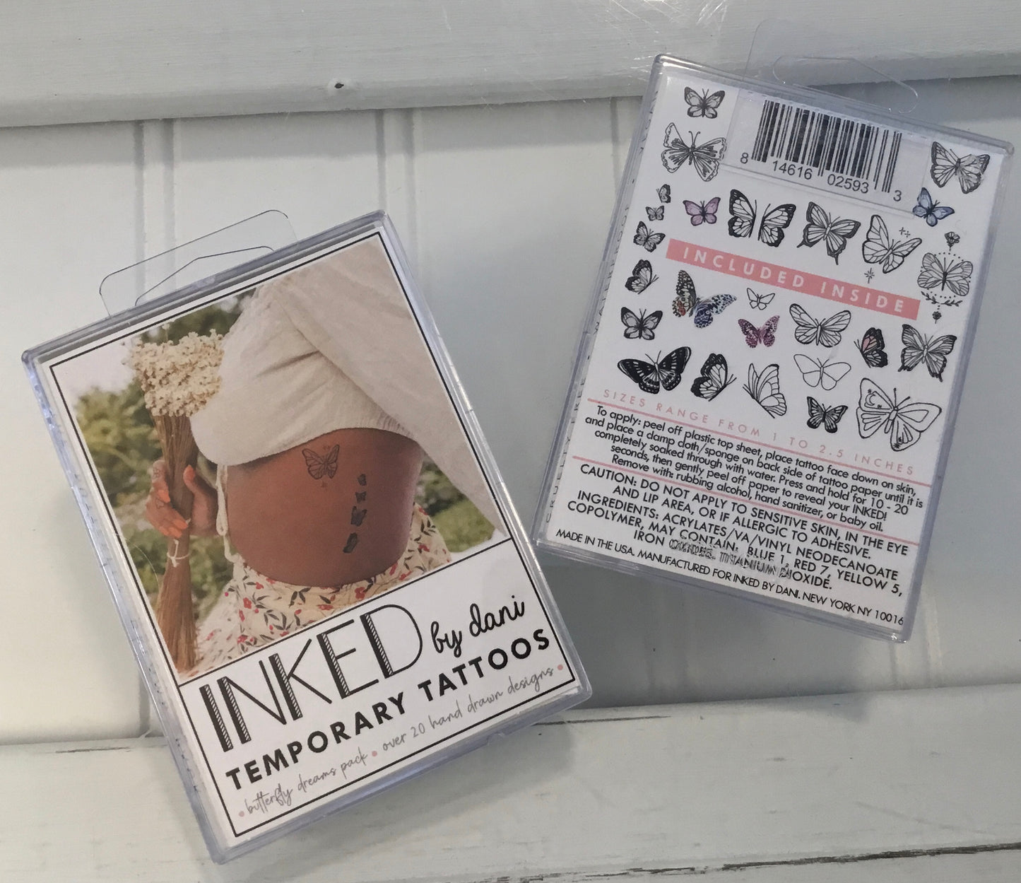 DANI TEMPORARY TATTOOS