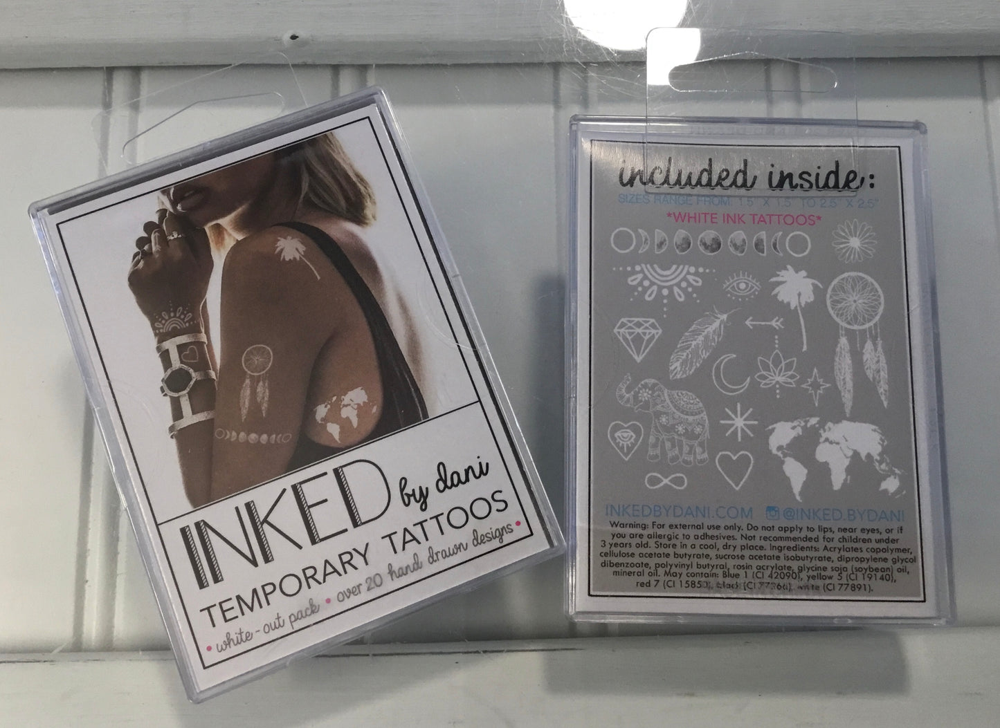 DANI TEMPORARY TATTOOS