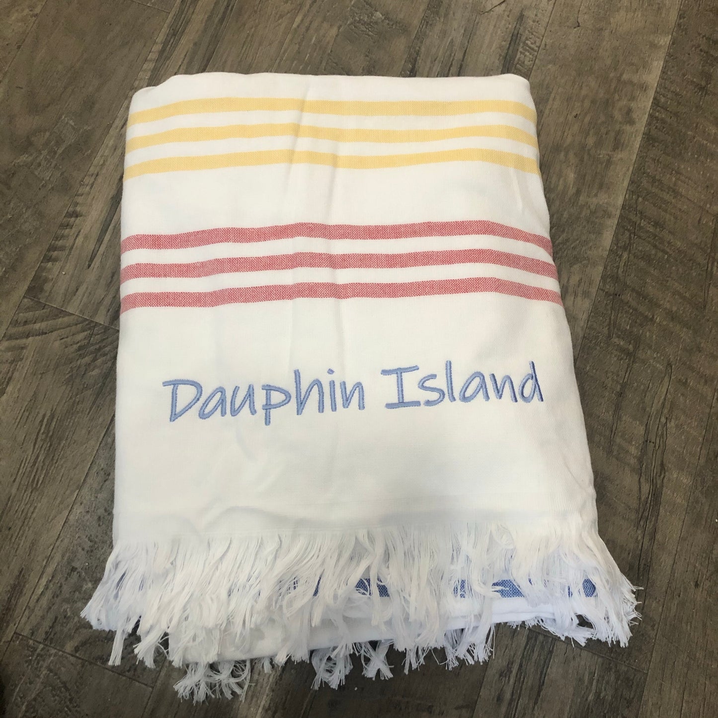 DAUPHIN ISLAND STRIPED TOWELS