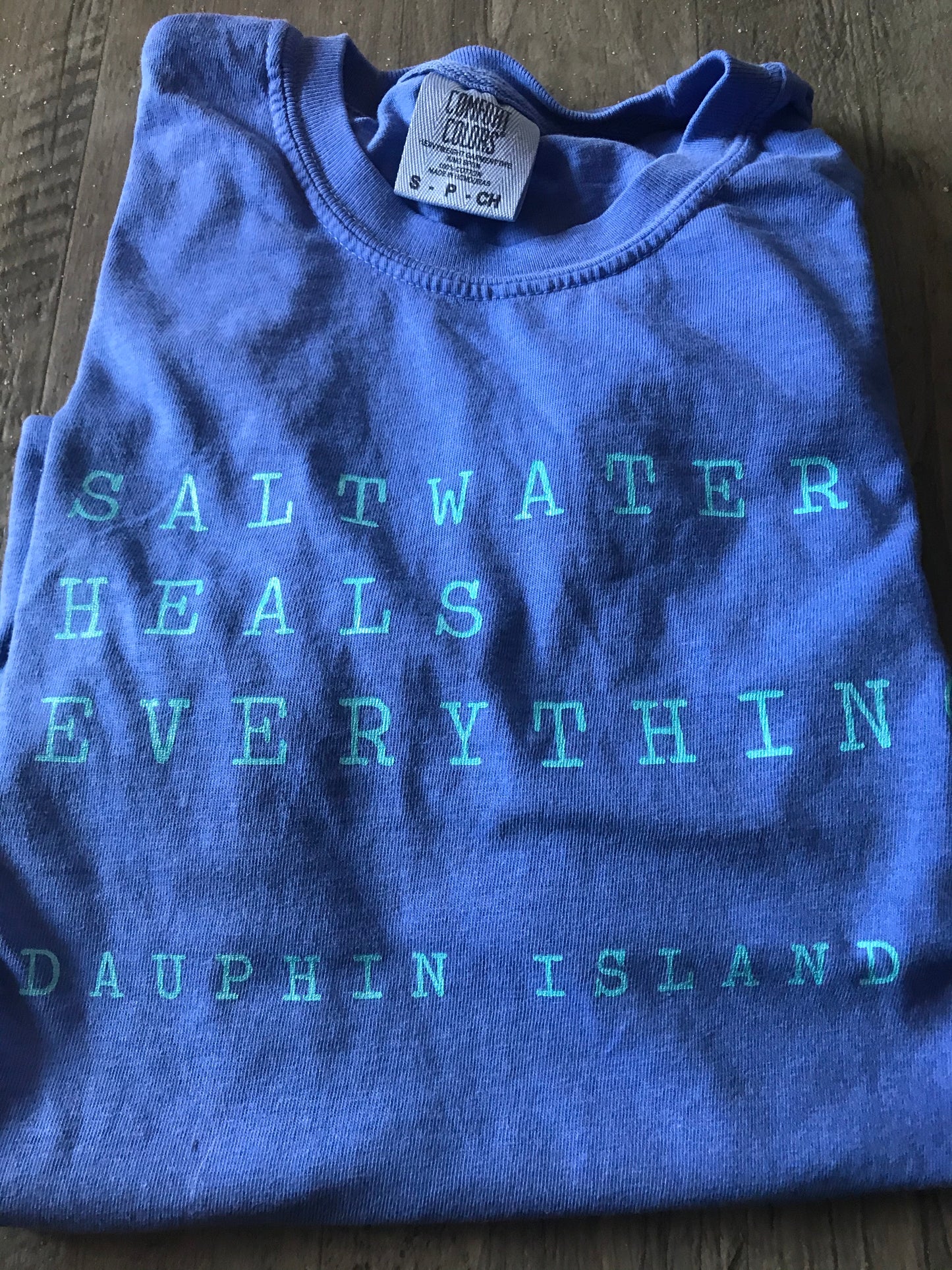 SALTWATER HEALS EVERYTHING SHORT SLEEVE T-SHIRT