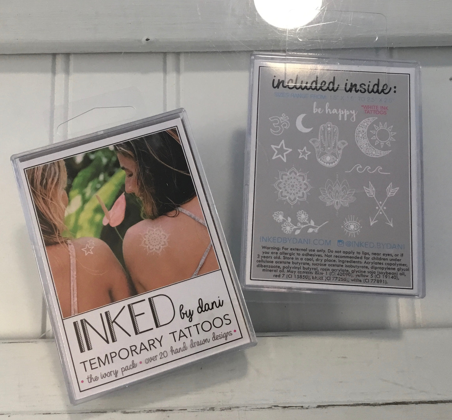 DANI TEMPORARY TATTOOS