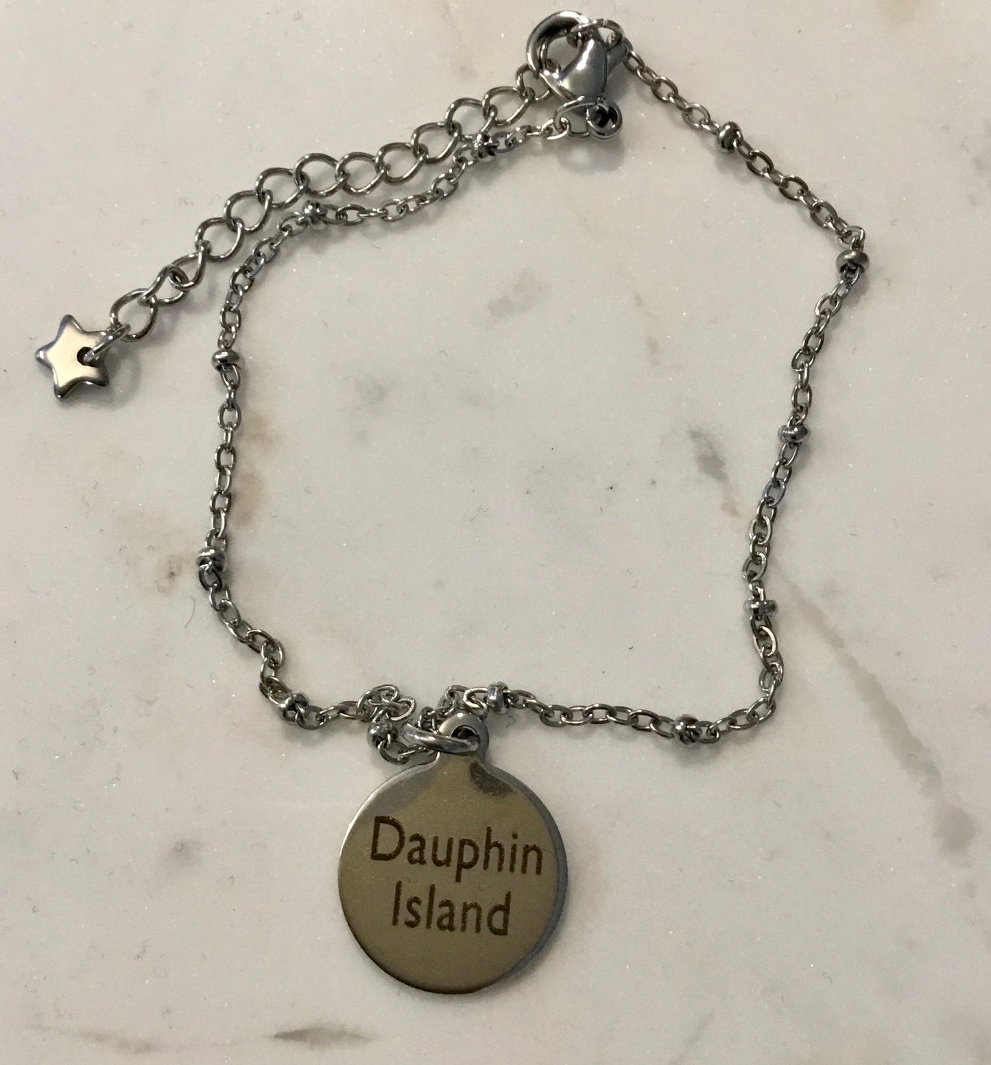 DAUPHIN ISLAND STAINLESS STEEL BRACELET