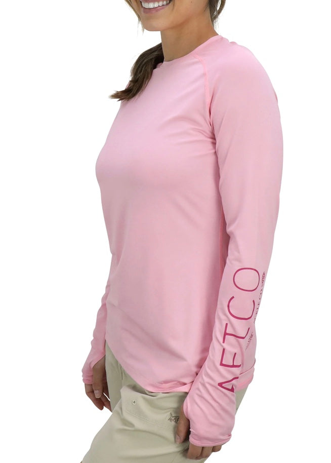AFTCO WOMEN'S SAMURAI LS SUN PROTECTION SHIRT
