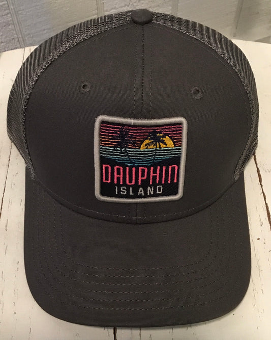 DI SUNSET PATCH HAT NEON