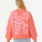 RIP CURL HIBISCUS HEAT JACQUARD CREW