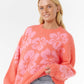 RIP CURL HIBISCUS HEAT JACQUARD CREW