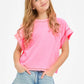 OVERLAP GIRL'S TOP