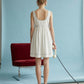 MAGGIE CONTRAST STITCH MINI DRESS