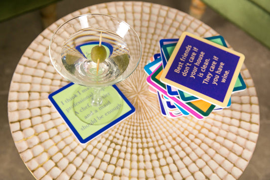 HUMOROUS NAPKINS & COASTERS
