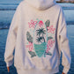 SURFING THE WAVES EMBROIDERED HOODIE